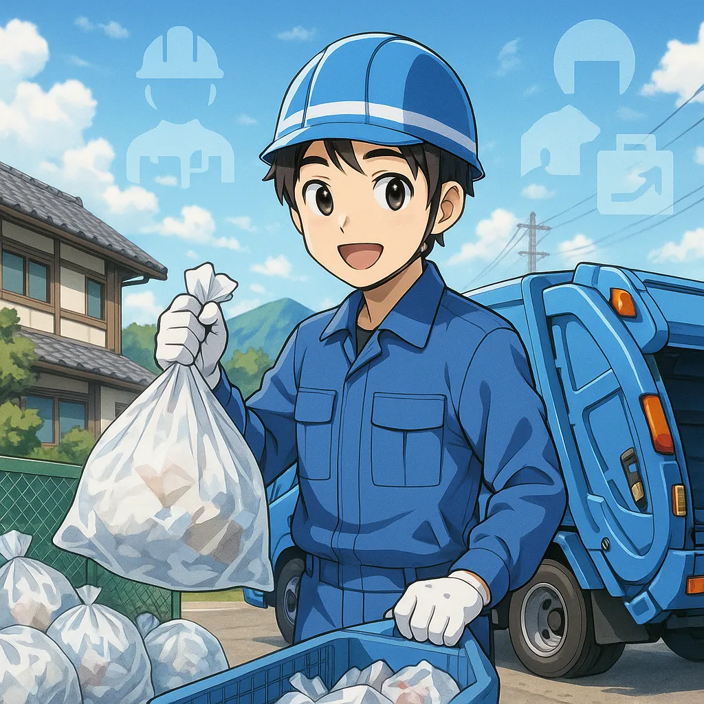南砺市のゴミ収集現場 未経験採用の3準備｜有限会社石田興業