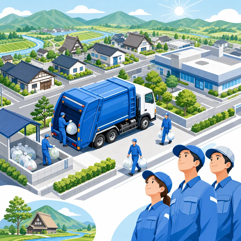 南砺市ゴミ収集52件、未経験現場作業求人