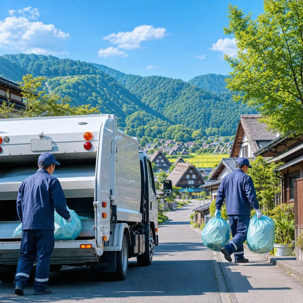 南砺市ゴミ収集求人、未経験と現場作業の声かけ